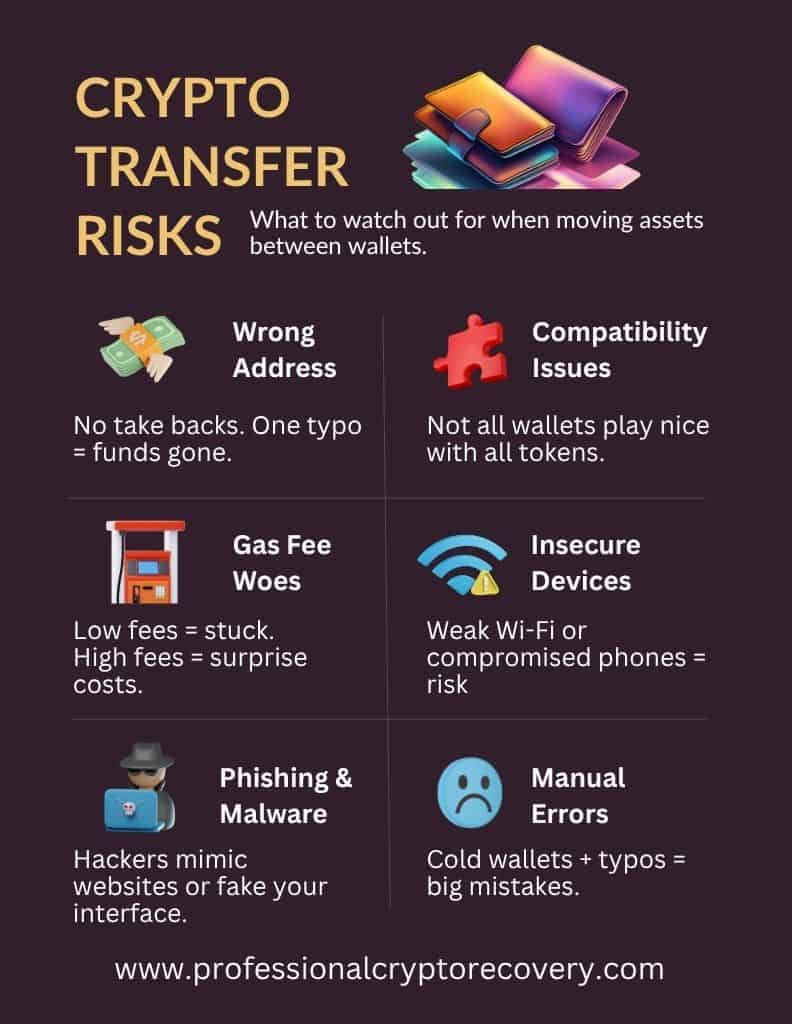 Crypto Transfer Risks