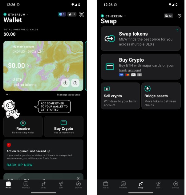 MyEtherWallet Preview